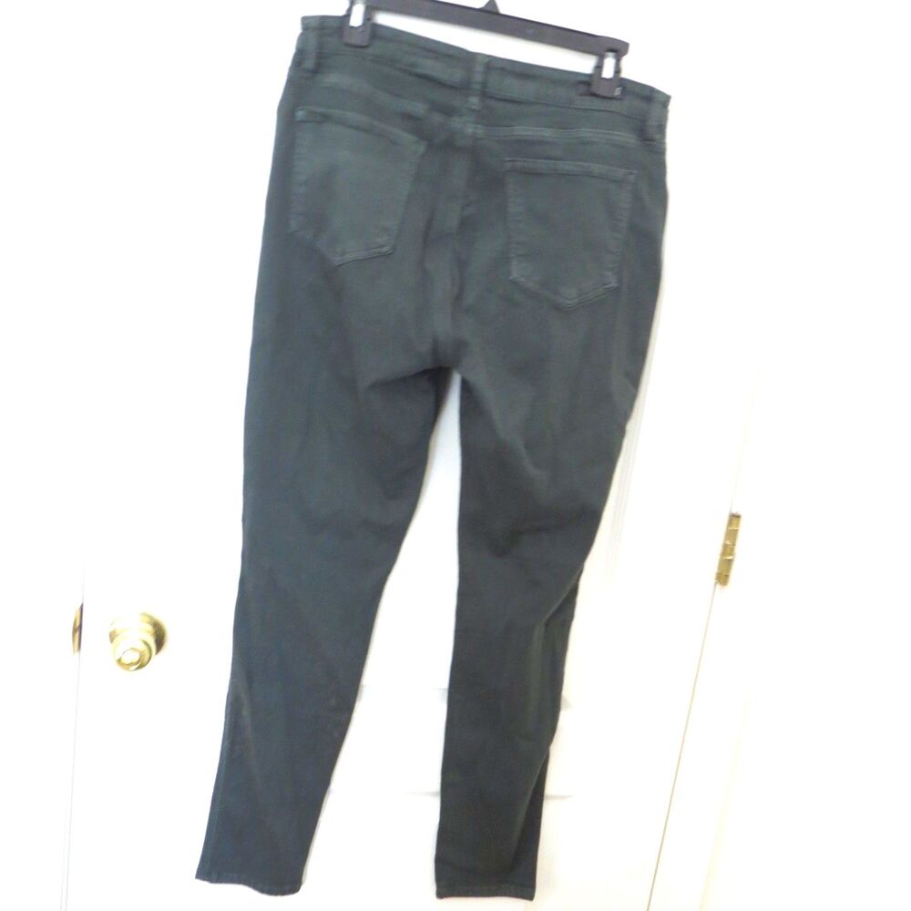 Kut MIA High Rise Fab Ab Toothpick Skinny Jeans Forest Green 12 EUC - Picture 4 of 8